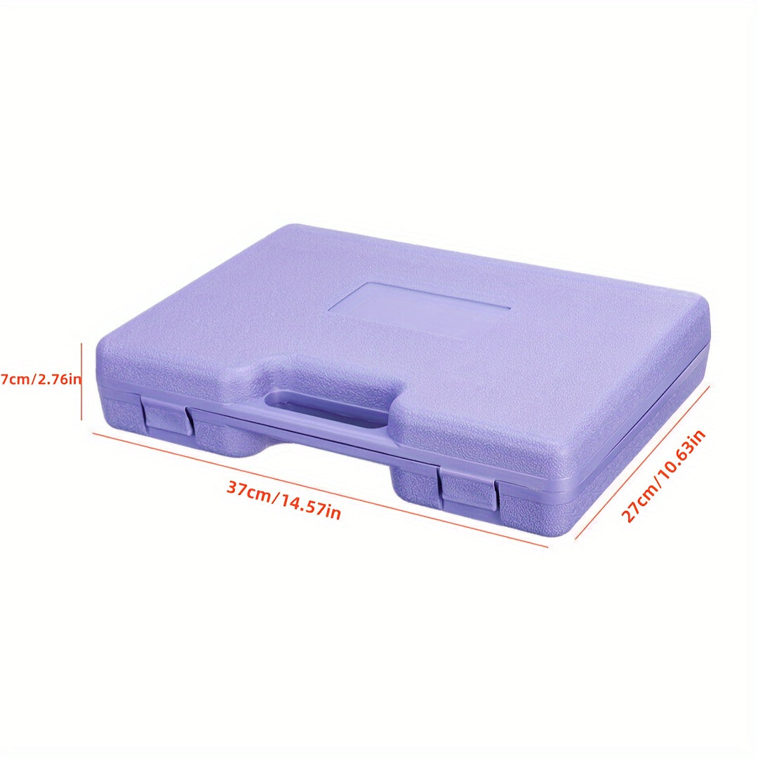 10pcs Garden Tool Gift Set in a purple case for convenient storage and organization of gardening tools