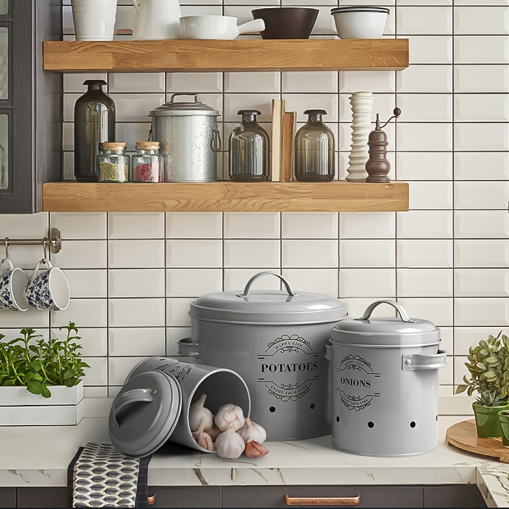 Nutshell Kitchen Organiser with Grey Food Storage Containers for homeware food storage solutions