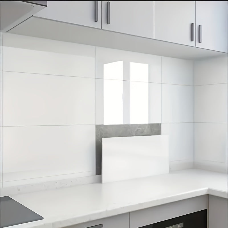 Nutshell self-adhesive decorative tiles for stylish kitchen backsplash installations