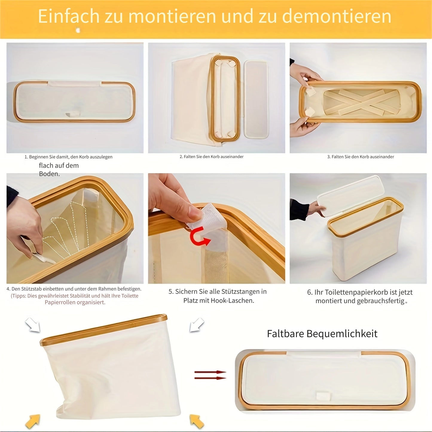 Nutshell toilet paper organizer with lid designed for easy mounting and demounting in any bathroom