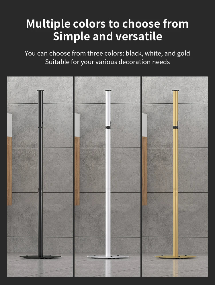 Vertical folding tissue holder in black, white, and gold for stylish home decor options