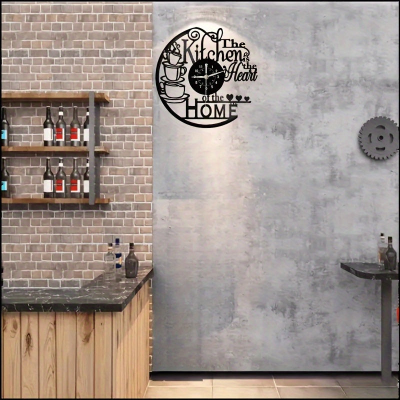 Nutshell vintage kitchen wall clock featuring a classic design with kitchen-themed elements