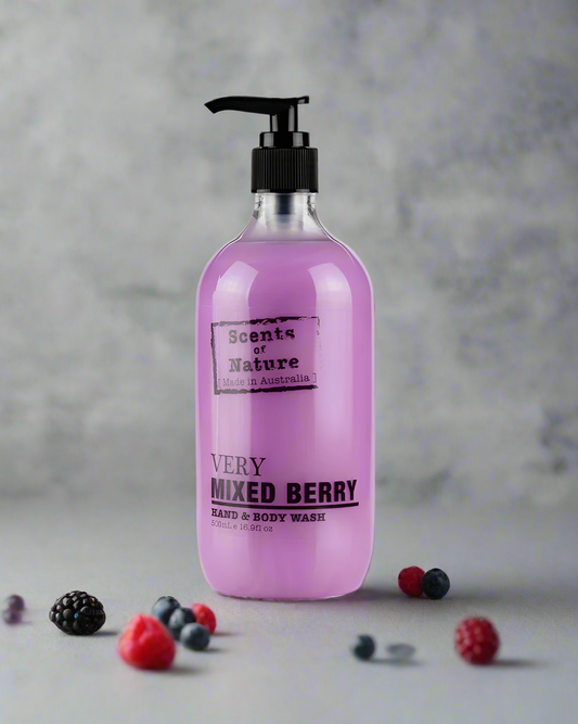 Very Mixed Berry Scents of Nature Hand and Body Wash 500mL