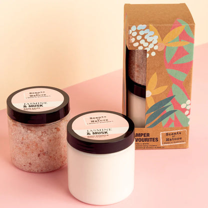Scents of Nature Luxurious Bath Salts Set with Natural Scents