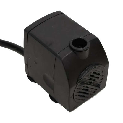 Nutshell solar waterfall fountain pump designed for easy outdoor water features and garden decor