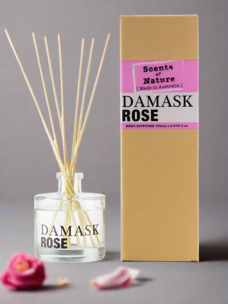 Damask Rose - Scents of Nature Reed Diffuser 150mL