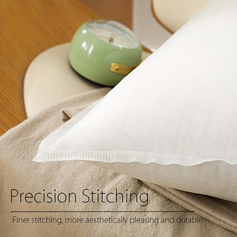 Close-up of 4pcs Throw Pillow Core with precision stitching for durability and aesthetic appeal