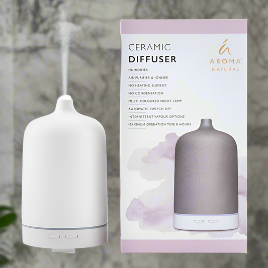 Aroma Natural Ceramic Diffuser - White