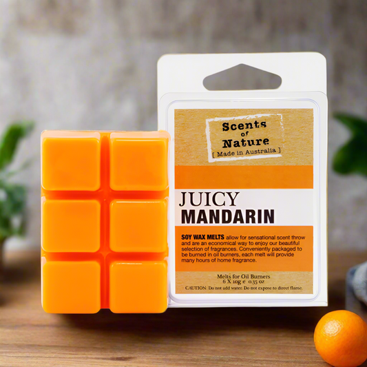 Juicy Mandarin Scents of Nature Soy Wax Melts