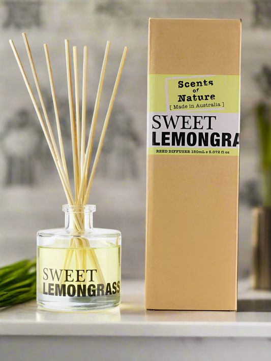 Sweet Lemongrass- Scents of Nature Reed Diffuser 150mL