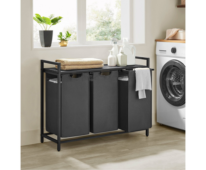 Laundry Hamper with Removable Bags Organizer