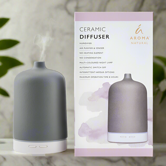 Aroma Natural Ceramic Diffuser - Grey