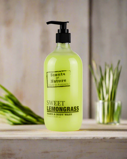 Sweet Lemongrass Scents of Nature Hand and Body Wash 500mL