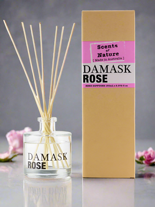 Damask Rose - Scents of Nature Reed Diffuser 150mL