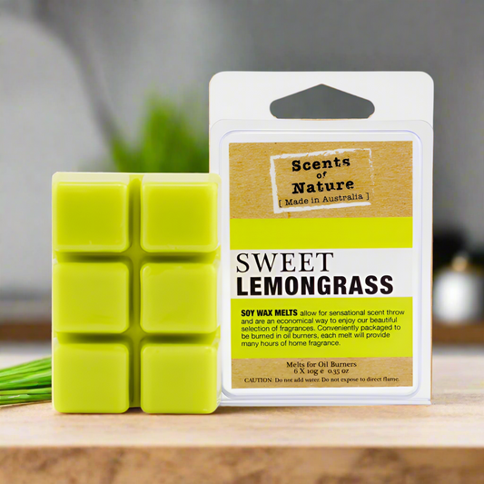 Sweet Lemongrass Scents of Nature Soy Wax Melts