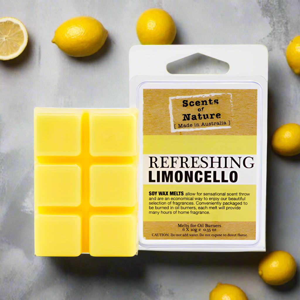 Refreshing Limoncello Scents of Nature Soy Wax Melts