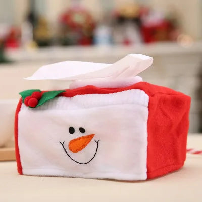 Christmas Tissue Box Cover - Festive Decor