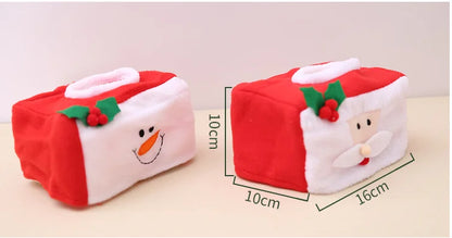 Christmas Tissue Box Cover - Festive Decor