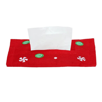 Christmas Tissue Box Cover - Festive Decor