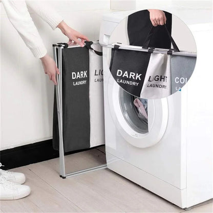 Nutshell 3 grid laundry hamper - Foldable Sorter