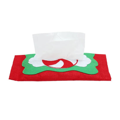 Christmas Tissue Box Cover - Festive Decor