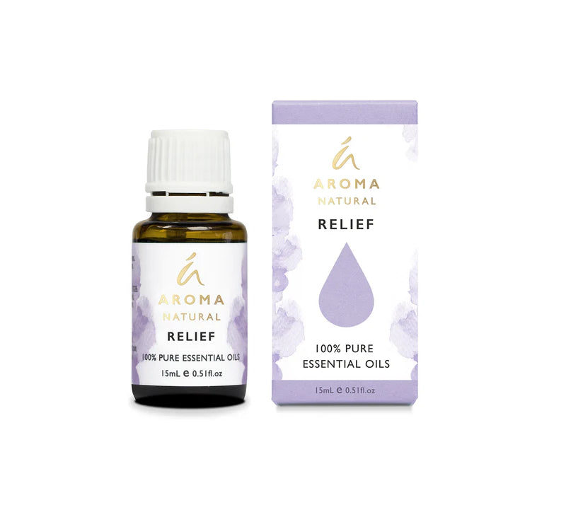 Nutshell Essential Oil Blend Relief 100 Percent Pure Natural Aromatherapy 15ml bottle with box