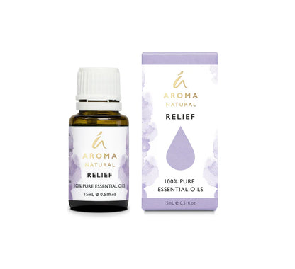 Nutshell Essential Oil Blend Relief 100 Percent Pure Natural Aromatherapy 15ml bottle with box