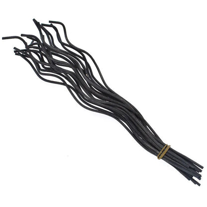 Nutshell aromatherapy wavy reed diffuser sticks bundle in black for home fragrance