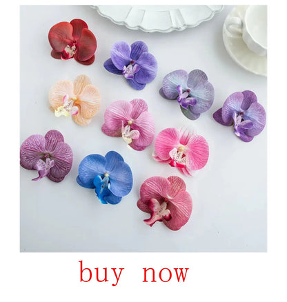 Colorful collection of artificial eucalyptus bouquet featuring vibrant flowers for home decor