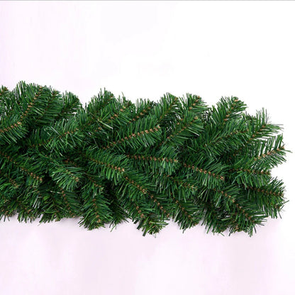 Nutshell Christmas Garland in lush green color, perfect for holiday decorating indoors or outdoors