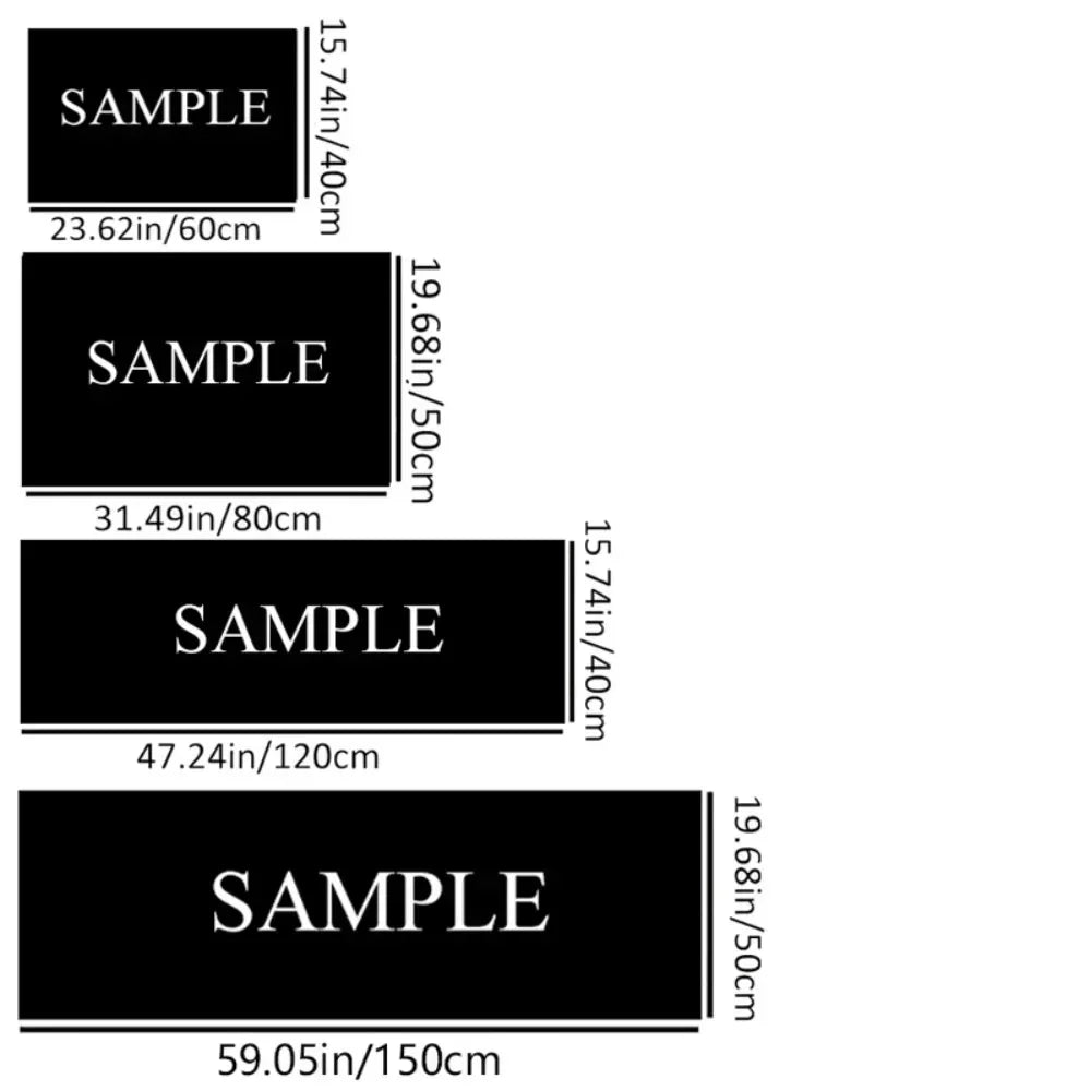 Nutshell Christmas Kitchen Non-Slip Rugs in various sizes for festive kitchen decor
