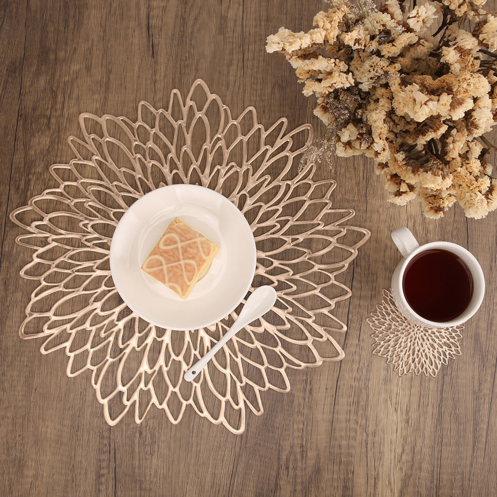 Nutshell Christmas placemats in an ornate design, ideal for festive dining setups