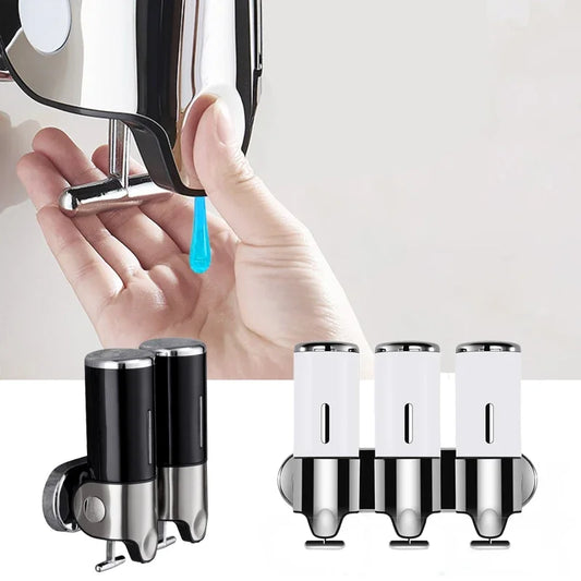 Nutshell Hand Liquid Soap Dispensers in sleek design for easy dispensing and modern bathrooms