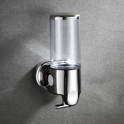 Nutshell Hand Liquid Soap Dispensers in chrome finish for stylish bathroom decor