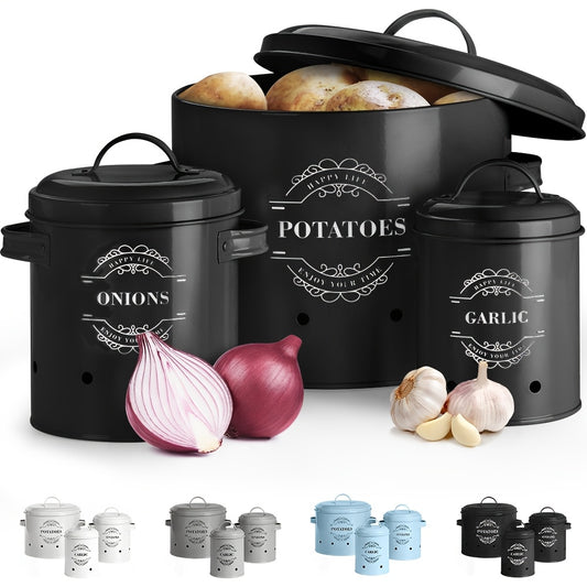 Nutshell Kitchen Organiser Set with Black Food Storage Containers for homeware food storage solutions 