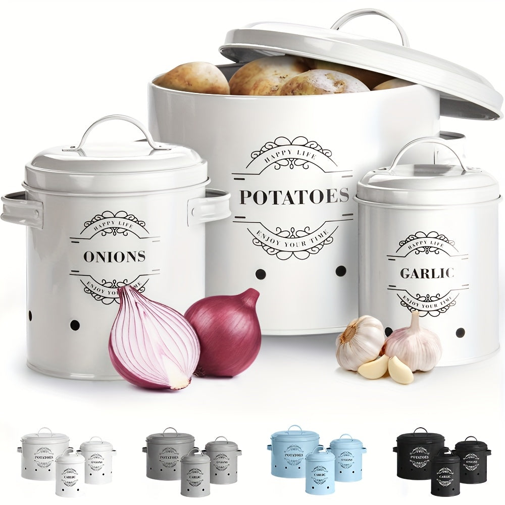 Nutshell Kitchen Organiser Set with White Canisters for homeware food storage solutions