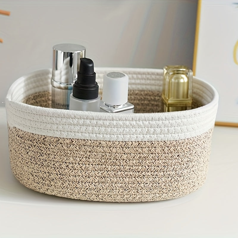 Nutshell Japanese style storage basket perfect for organizing beauty products and accessories