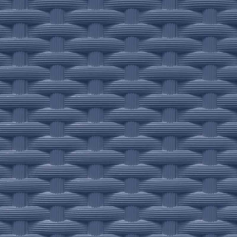 Textured surface of large blue grey planters for indoor use with a woven pattern