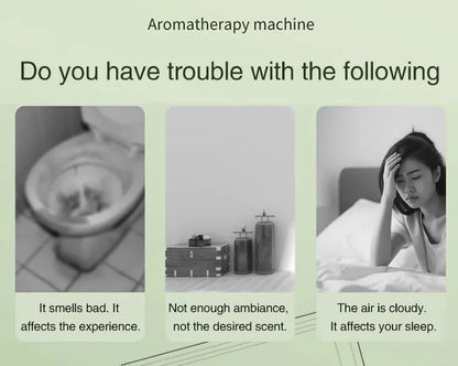 Nutshell portable diffuser aromatherapy machine for improving ambiance, air quality, and sleep
