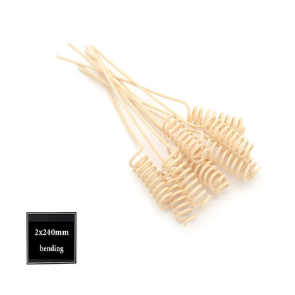 Nutshell reed diffuser replacement sticks with spiral design and 240mm bending length for diffusers