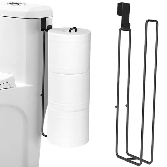 Nutshell Toilet Paper Holder in Black with Stylish Design for Modern Bathrooms