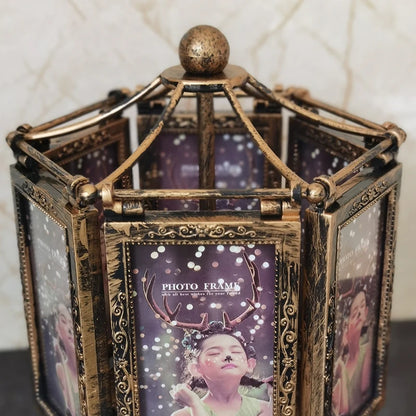 Nutshell vintage wedding picture frame in ornate design for displaying cherished memories