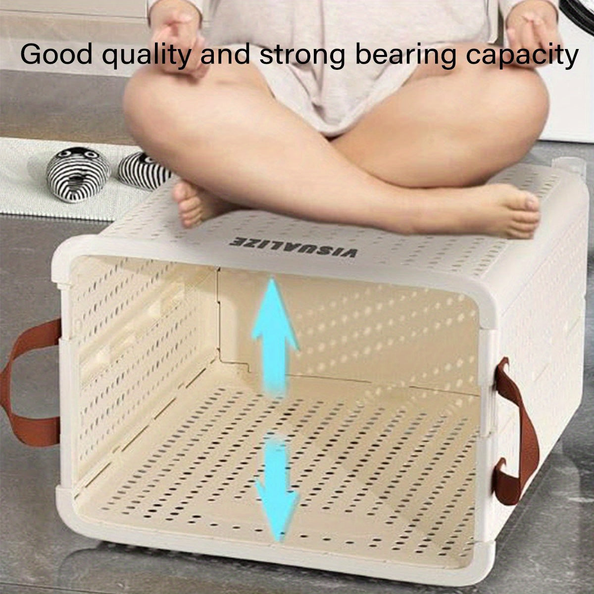 Nutshell large foldable laundry hamper with sturdy design and ample capacity for easy laundry organization