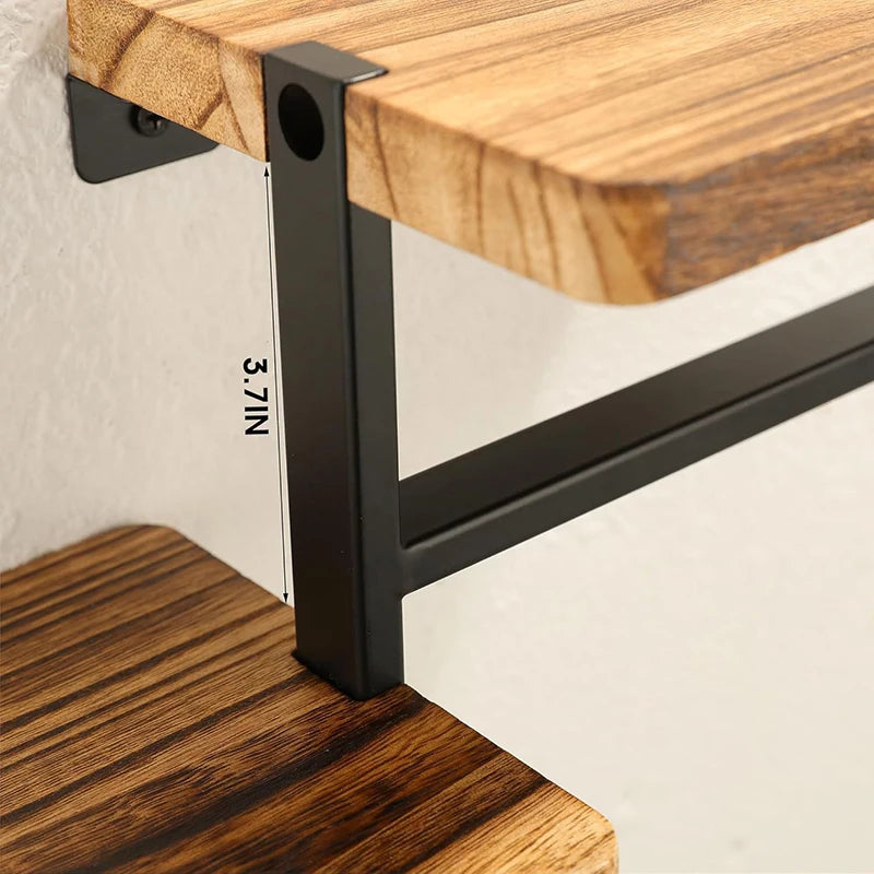 Nutshell Wooden Toilet Paper Holder with stylish design and easy wall mount installation