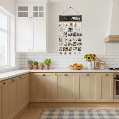 Nutshell Wooden Wall Photo Clips for Stylish Decor